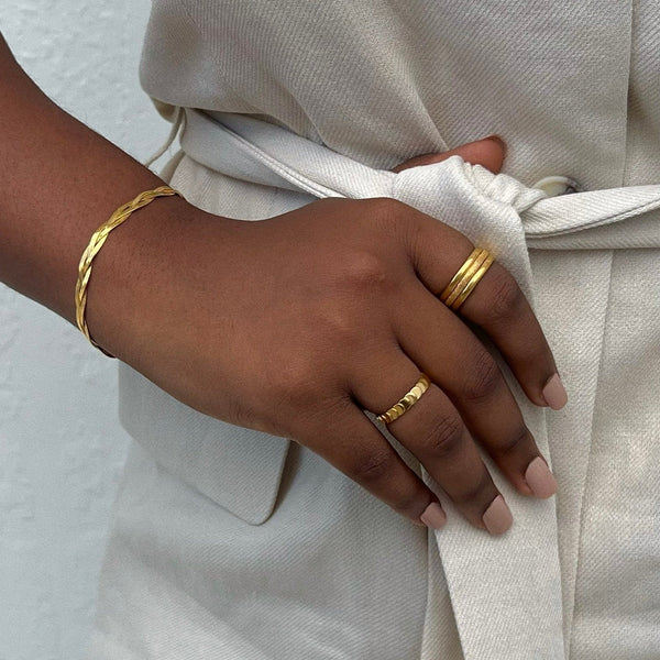 pin up girl Micah Triple Ring Set