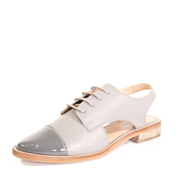 Pin Up Girl Shay Leather Slingback Loafers