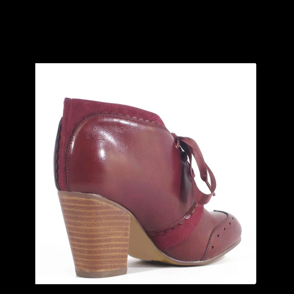 Pin Up Girl Venetian Victorian Booties