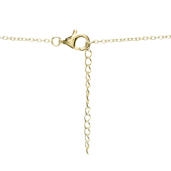 Pin Up Girl Toscana Italiana 18K Gold Plated Choice Of Finish 18"+2" Bar Necklace