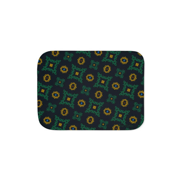 pin up girl Ultra Fuzz Mesmerize Sherpa Blanket — Reversible Two‑Tone Cozy Throw | Pinup Couture