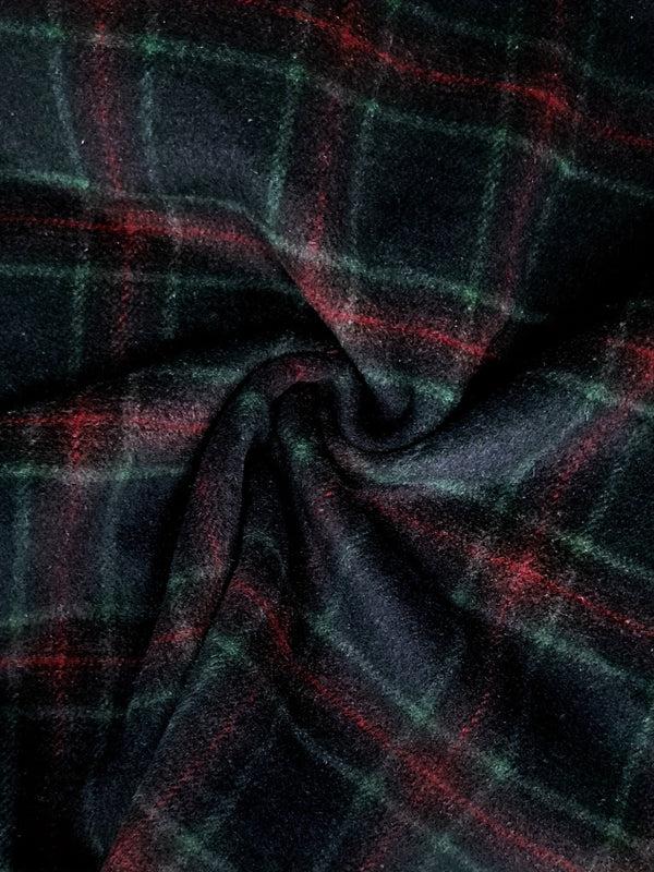 Pin Up Girl Vintage Plaid Flannel Midi Swing Skirt | 2 Colors | Poundton