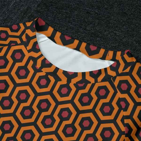 Pin Up Girl Wendy Hotel Hexagon Print Ultra Soft Pajamas | Pinup Couture Relaxed