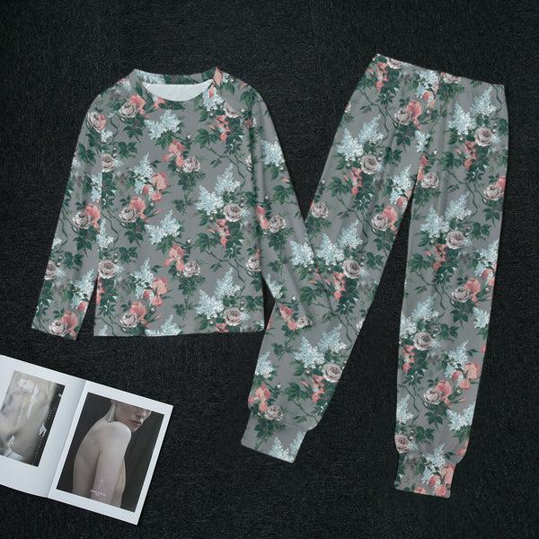 pin up girl Wendy J'adore Bella Roses Ultra Soft Pajama Set | Pinup Couture Relaxed