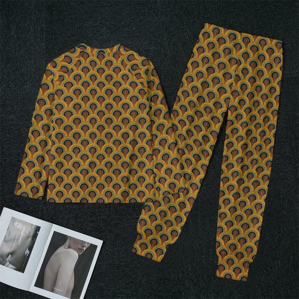 Pin Up Girl Wendy Room 237 Print Ultra Soft Pajama Set | Pinup Couture Relaxed