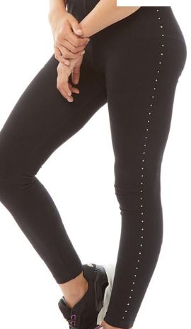 Pindydoll Alexie Girls Misty Rose/Black Hoodie And Leggings Set