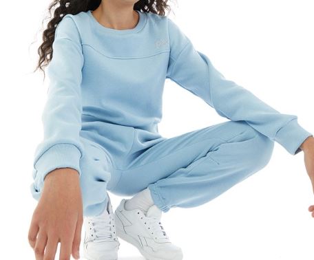 Pindydoll Clio Blue Girls Sweat And Joggers Set Tracksuit