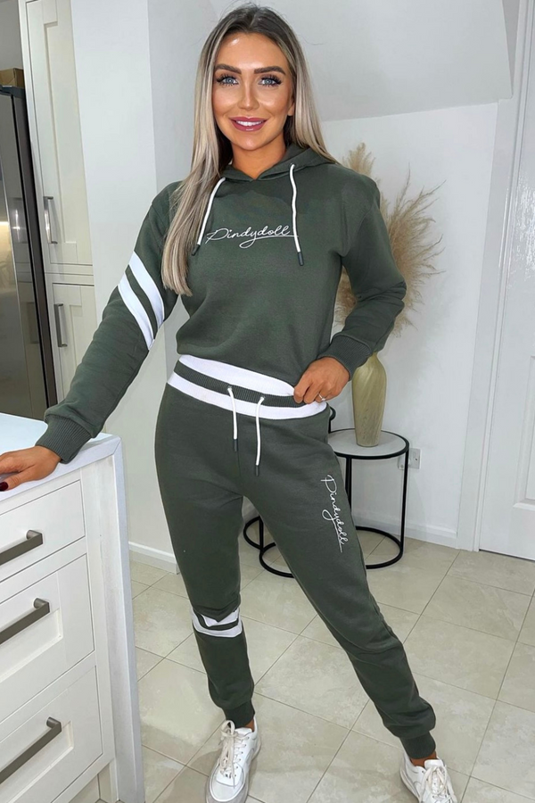 pindydoll Blake Thyme Hooded Tracksuit