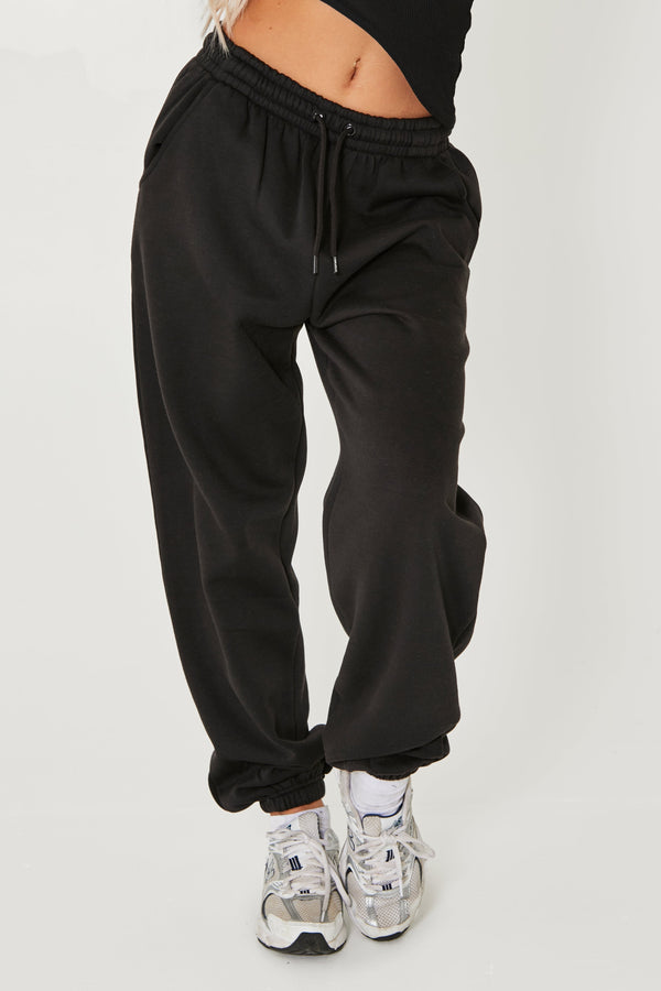 Pindydoll Corey Black Oversized Joggers