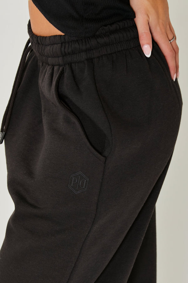 Pindydoll Corey Black Oversized Joggers
