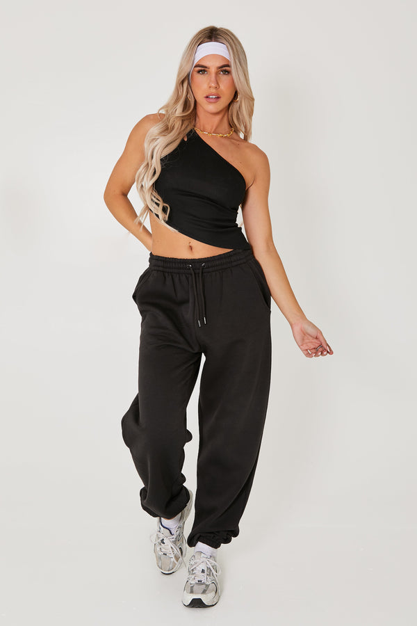 pindydoll Corey Black Oversized Joggers