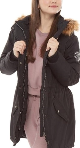 pindydoll Faith Black Girls Hooded Parka