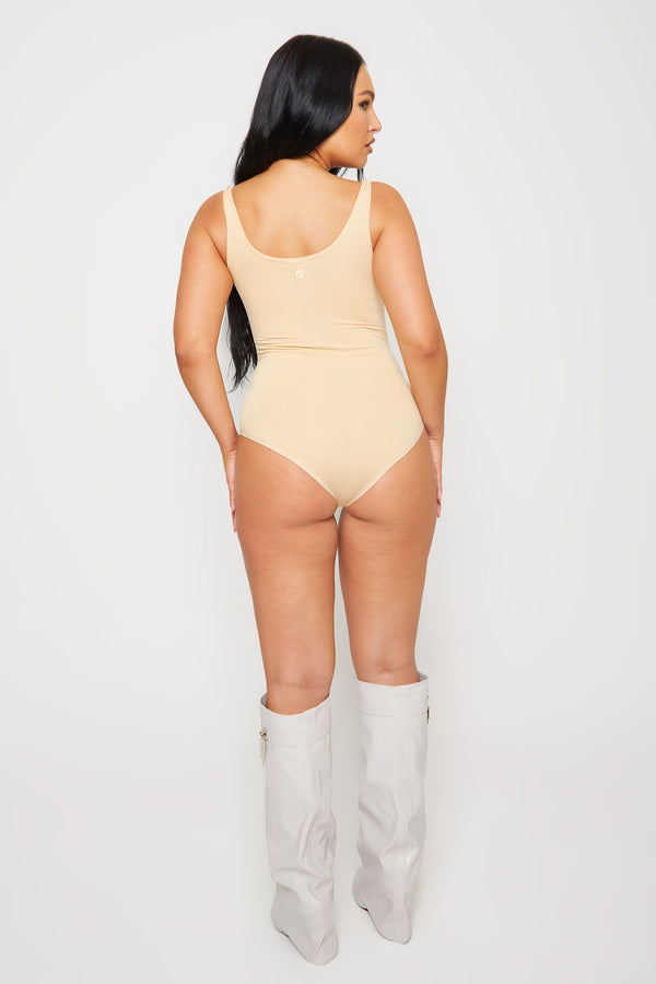 Pindydoll Kiera Beige Stretch Bodysuit