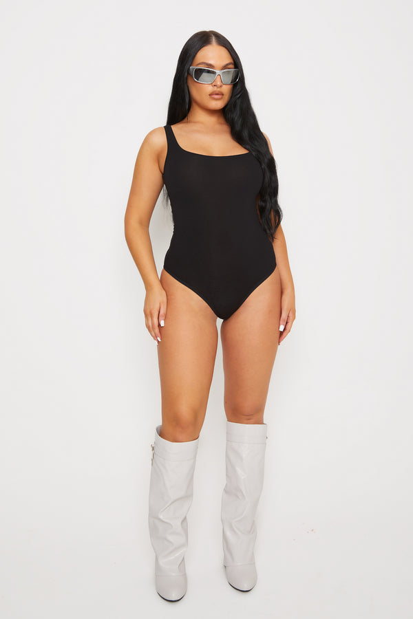 pindydoll Kiera Black Stretch Bodysuit