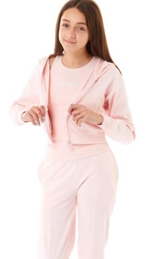 pindydoll Layne Lt Pink Girls Loose Fit Jersey 3PC