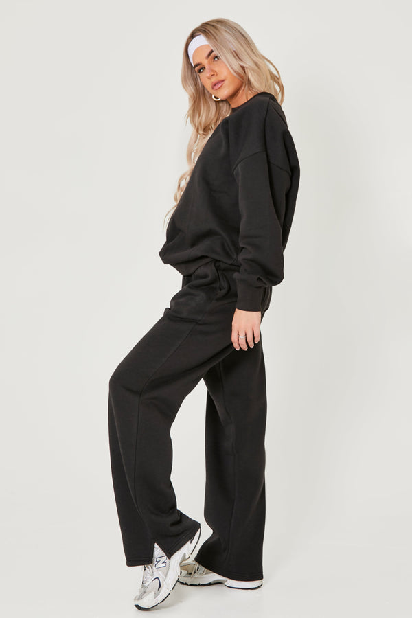 Pindydoll Lulu Black Flare Joggers