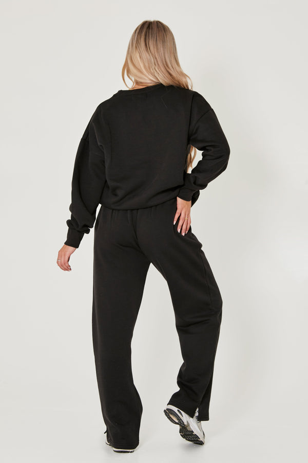 Pindydoll Lulu Black Flare Joggers