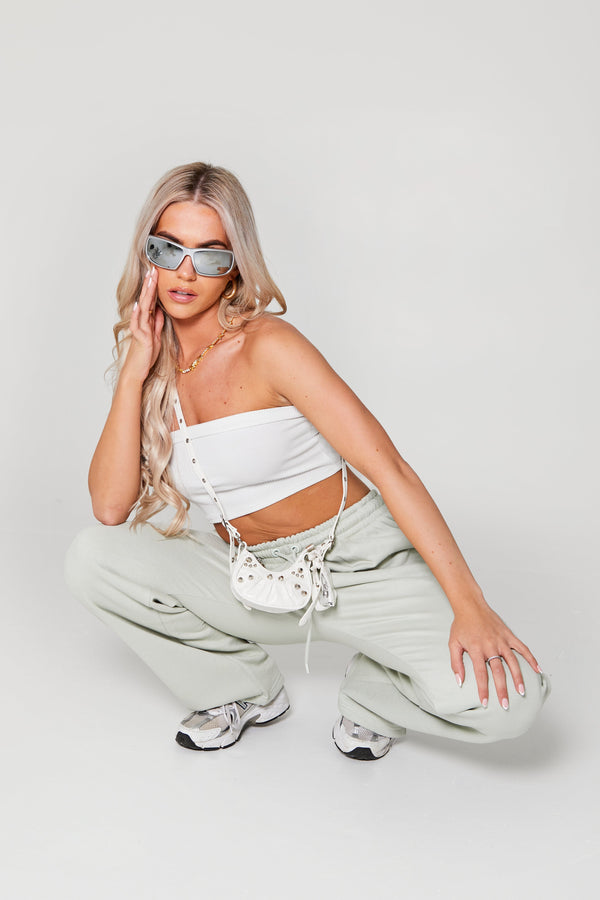 Pindydoll Lulu Pale Aqua Flare Joggers