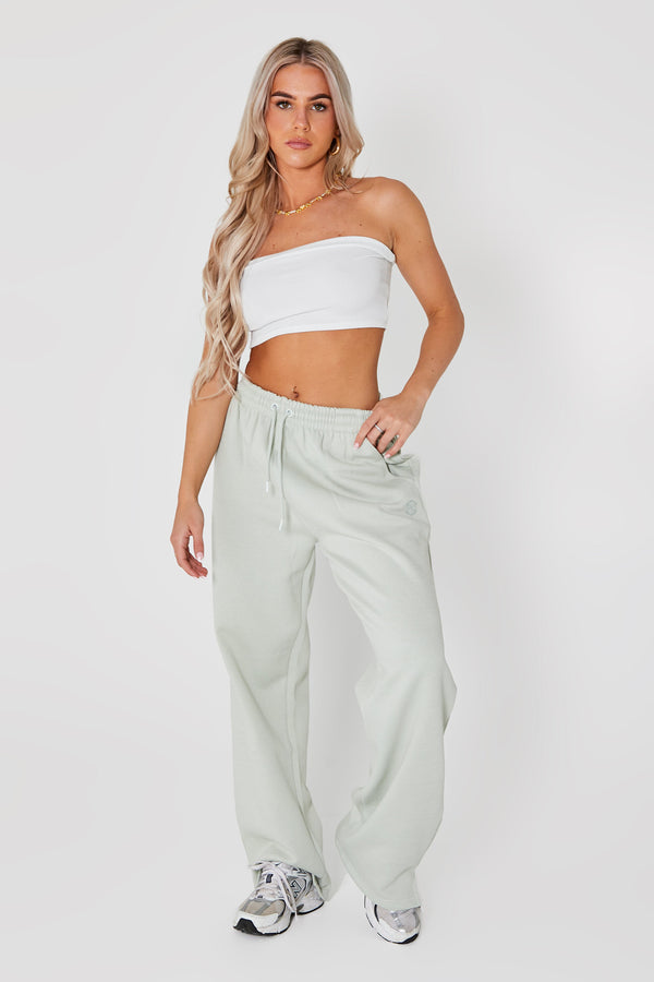 pindydoll Lulu Pale Aqua Flare Joggers