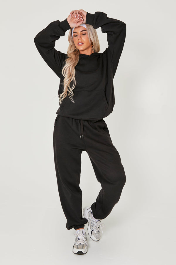 pindydoll Melissa Black Oversized Hoodie