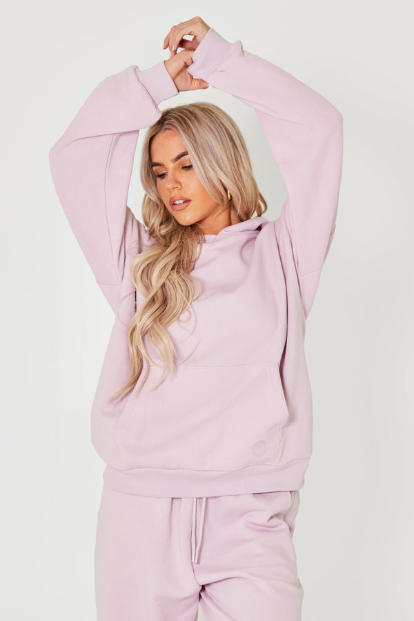 Pindydoll Melissa Lilac Snow Oversized Hoodie
