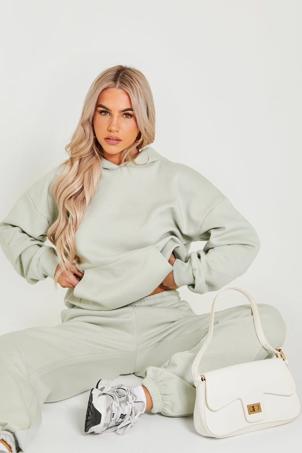 Pindydoll Melissa Pale Aqua Oversized Hoodie