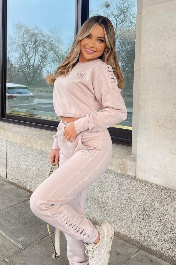 pindydoll Mia Lilac Grey Tracksuit