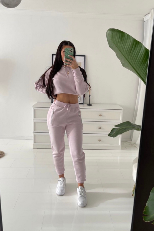 Pindydoll Oleana Lilac Grey Hooded Tracksuit