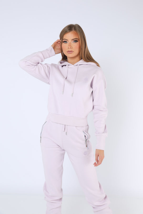 Pindydoll Oleana Lilac Grey Hooded Tracksuit