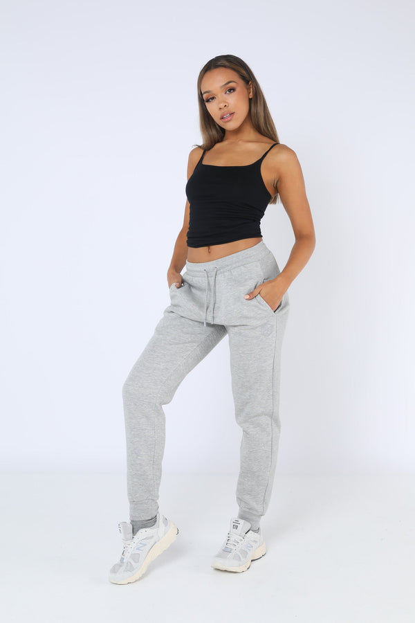 Pindydoll Realm Grey Marl Slim Joggers