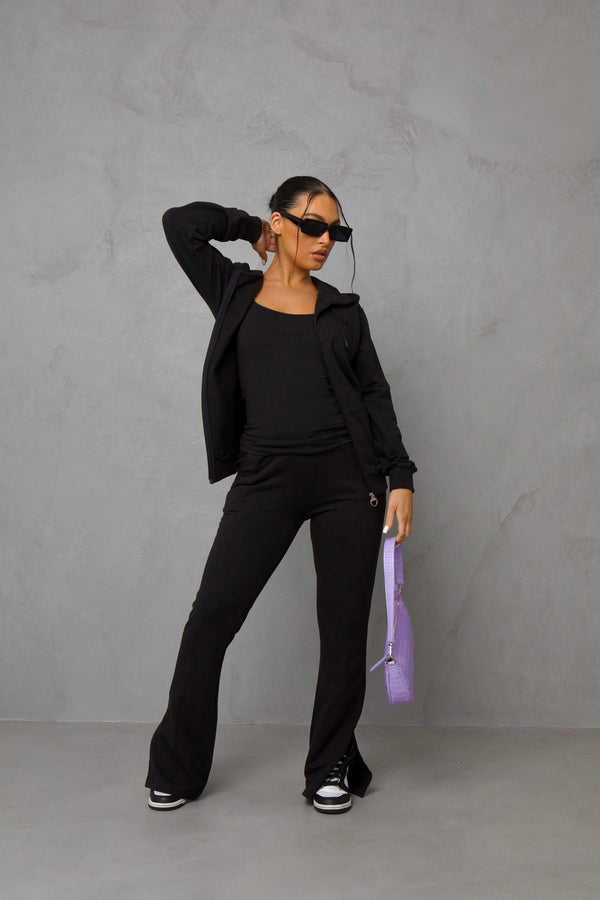 Pindydoll Sierra Black 3 Piece Lounge Set