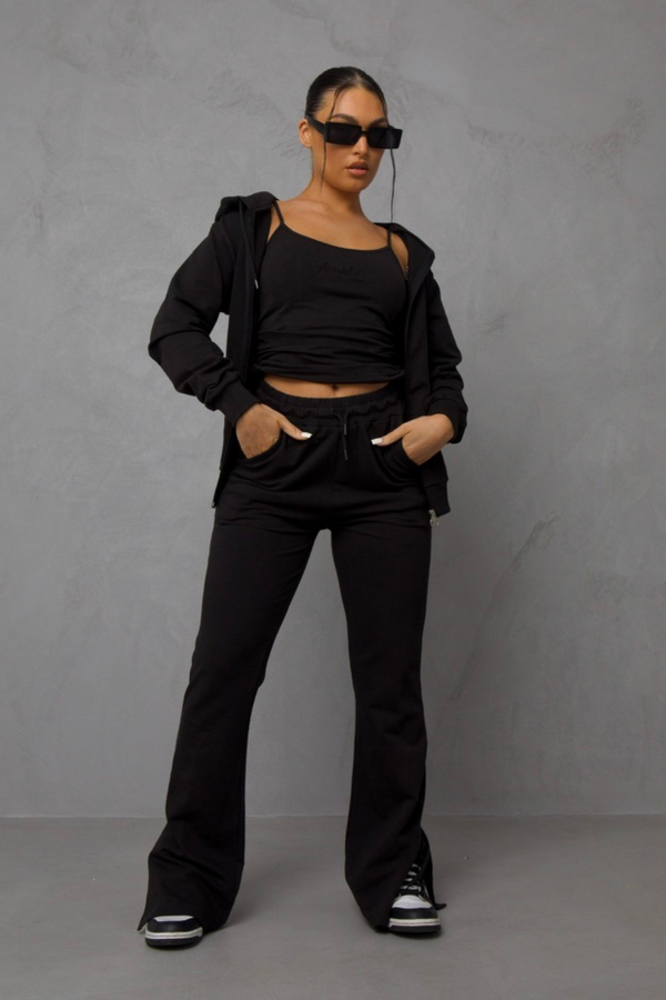 pindydoll Sierra Black 3 Piece Lounge Set