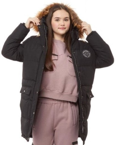 pindydoll Truth Black Girls Hooded Parka