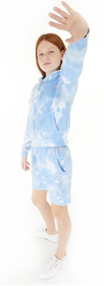 Pindydoll Zara Blue Tie Dye Girls Short Set