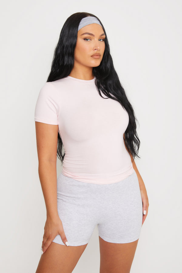 Pindydoll Sansa Cherry Blossom Stretch Jersey Fitted Tee