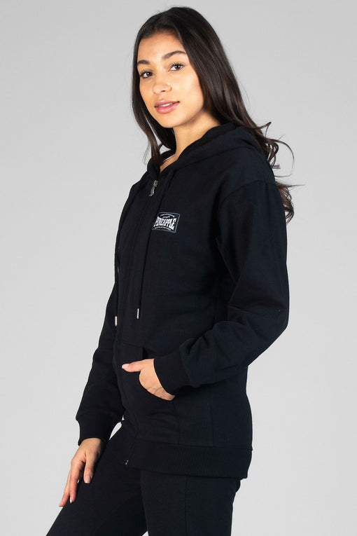 Pineapple Badge Zip Hoodie