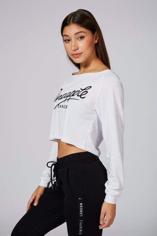 Pineapple Crop Retro Off Shoulder Top