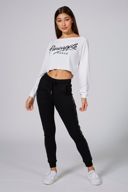 Pineapple Crop Retro Off Shoulder Top