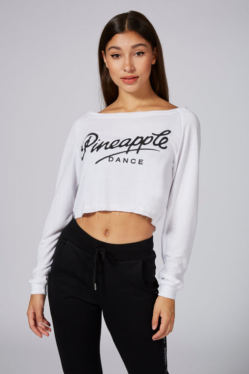 pineapple Crop Retro Off Shoulder Top
