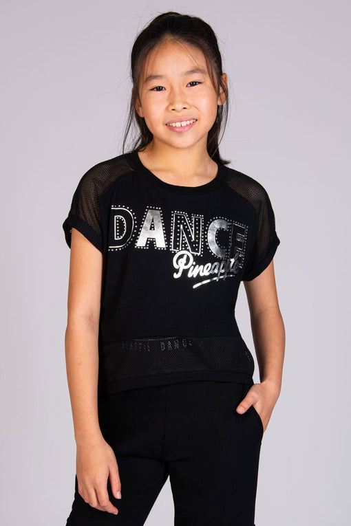 Pineapple Dance Crop T-Shirt