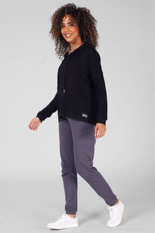 Pineapple Dip Hem Hoodie