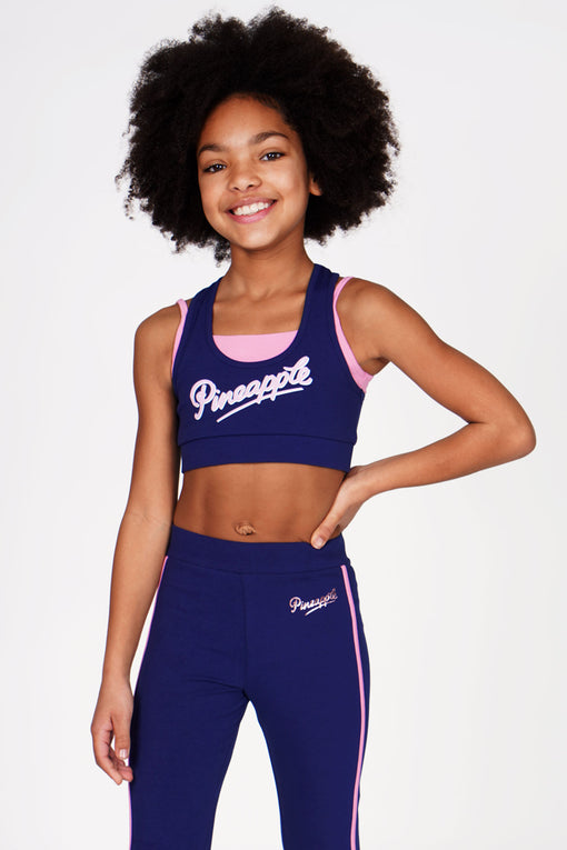 pineapple Double Layer Bra Top