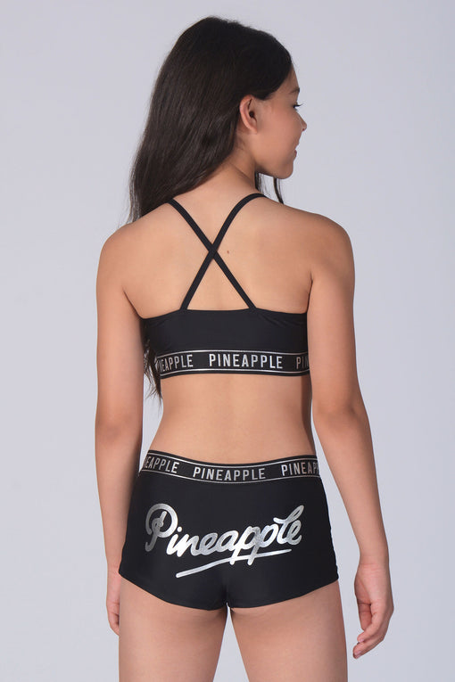 Pineapple Jacquard Two Piece Bikini Set