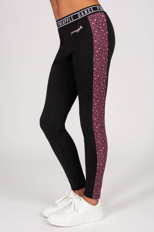 pineapple Leopard Panel Leggings