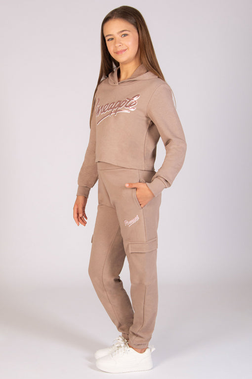 Pineapple Logo Crop Hoodie