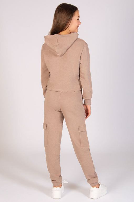 Pineapple Logo Crop Hoodie