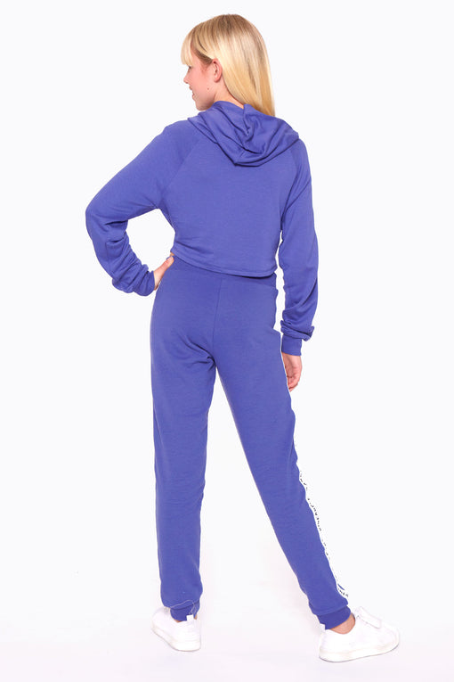 Pineapple Logo Crop Hoodie