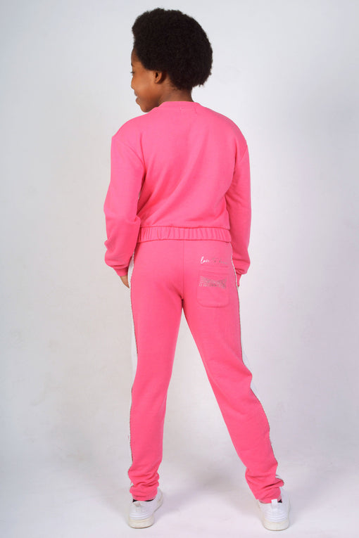 Pineapple Logo Panel Joggers