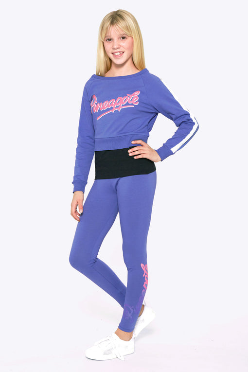 Pineapple Long Sleeve Double Layer Set