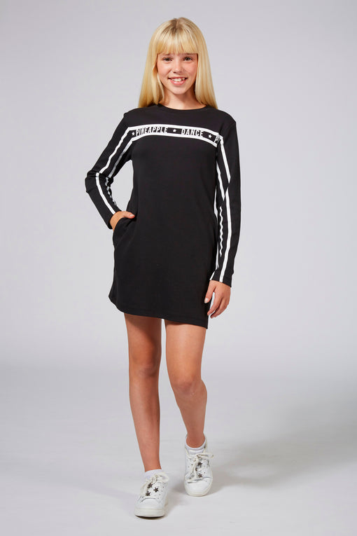 Pineapple Long Sleeve Dress